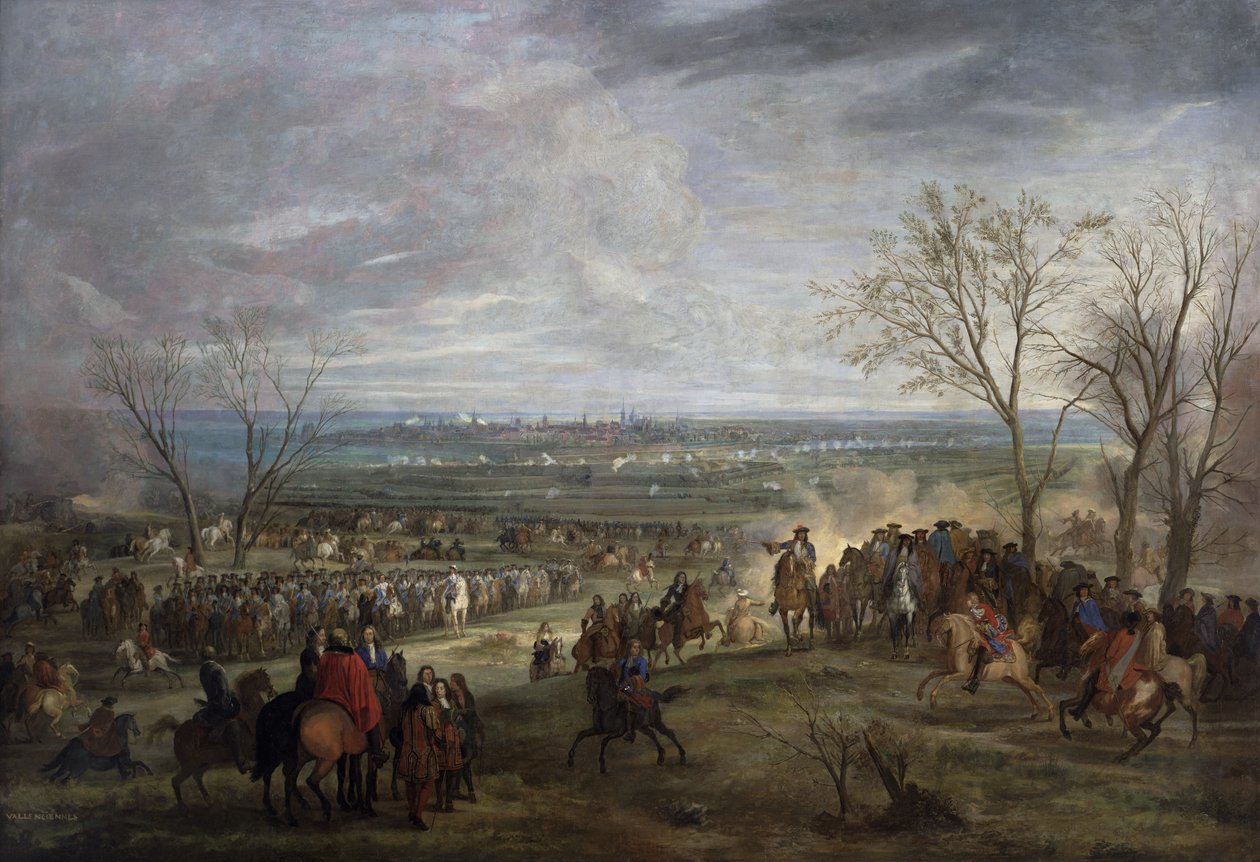 Beleiringen av Valenciennes, 1677 av Adam Frans van der Meulen