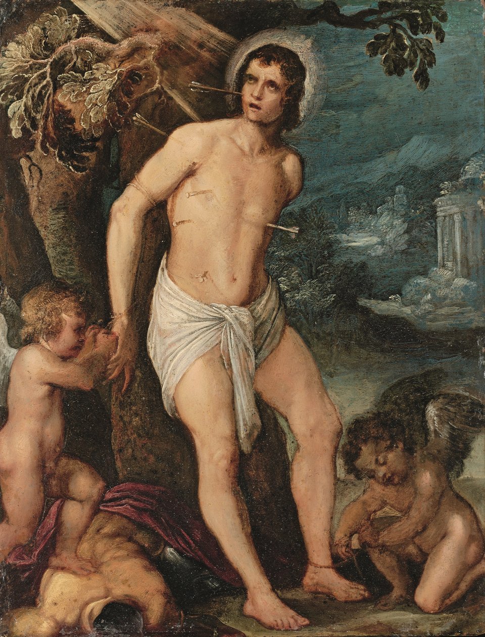 Saint Sebastian attended by angels (oil on copper)   1426667   no       norwegian Successfully Translated  Original: Stage Design, Group of Temple Buildings Translat: Jahangir, 17th century. 1206396 no norwegian Successfully Translated Original: Le Charge  av Adam (circle of) Elsheimer
