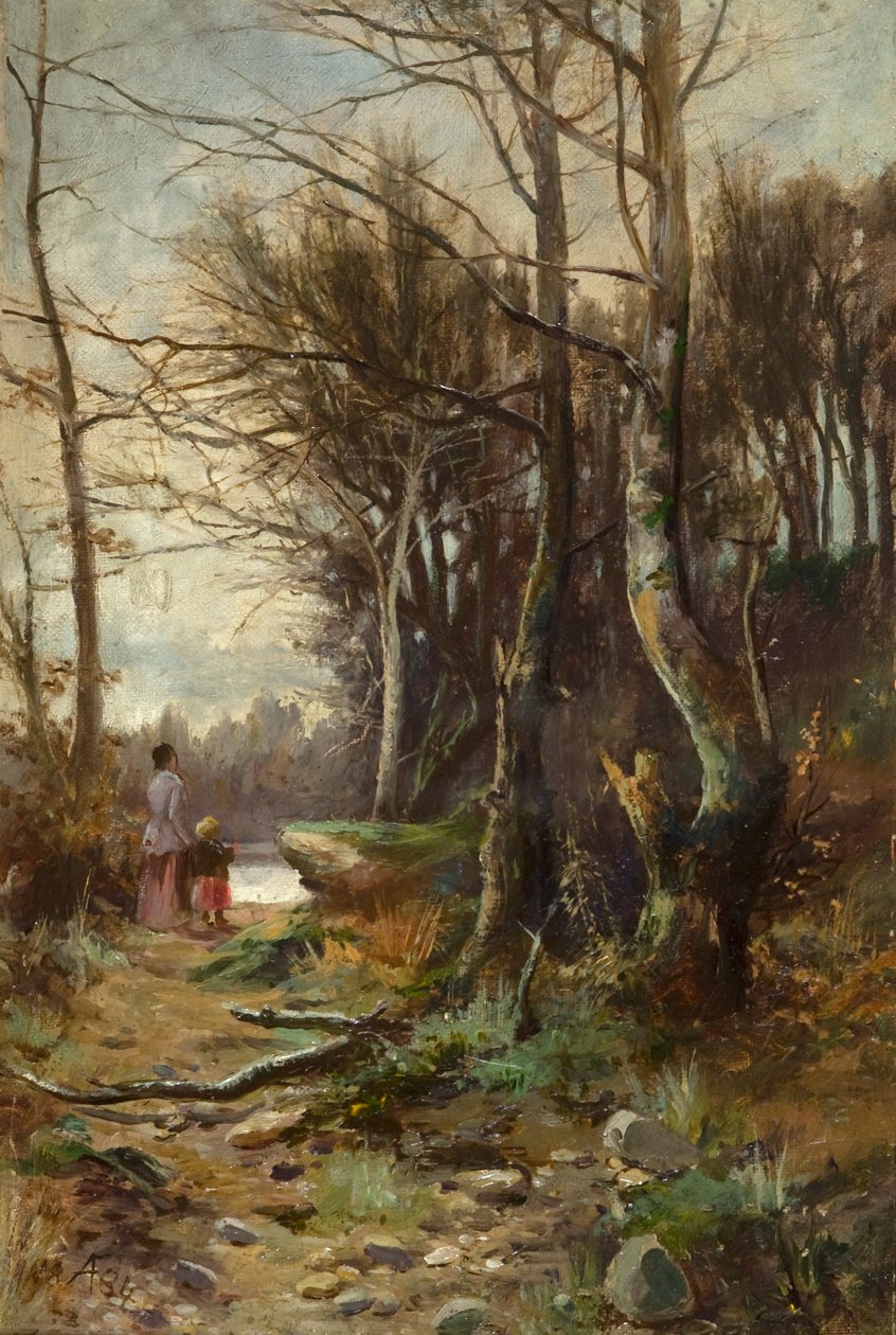 Ved siden av elven, Blairgowrie av Adam Barnet Fairweather