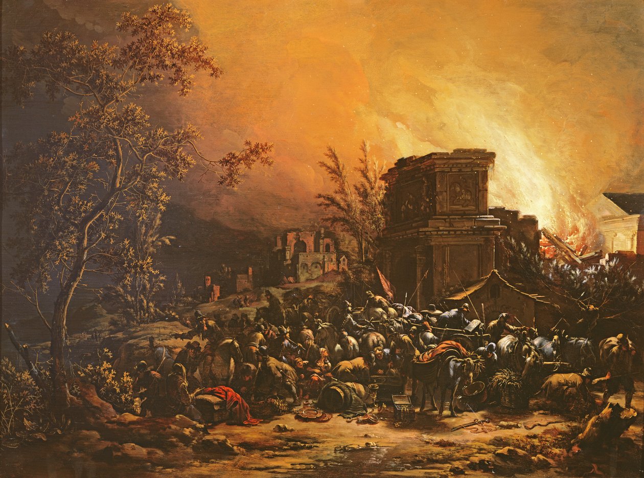 Nattplyndringsscene av Adam Colonia
