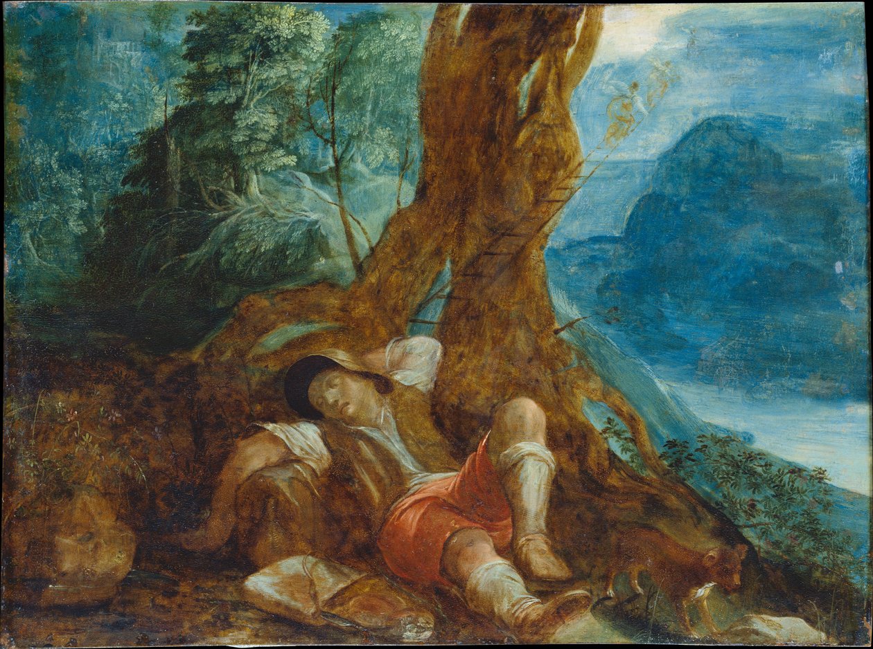 Jakobs drøm av Adam Elsheimer