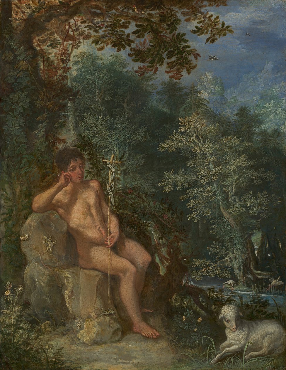 Døperen Johannes i villmarken, ca. 160203. av Adam Elsheimer
