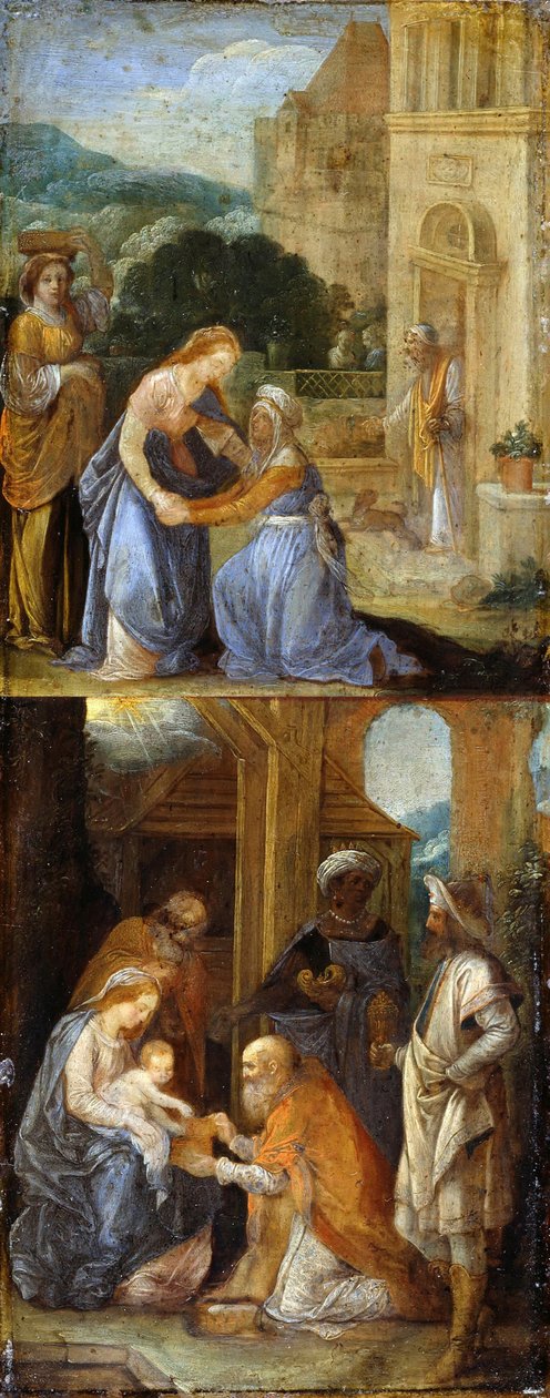 Scener fra Jomfruens liv, 1578-1610 av Adam Elsheimer