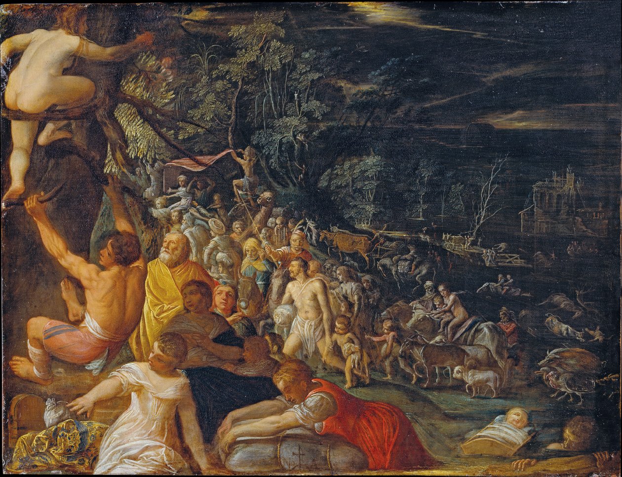 Syndfloden av Adam Elsheimer