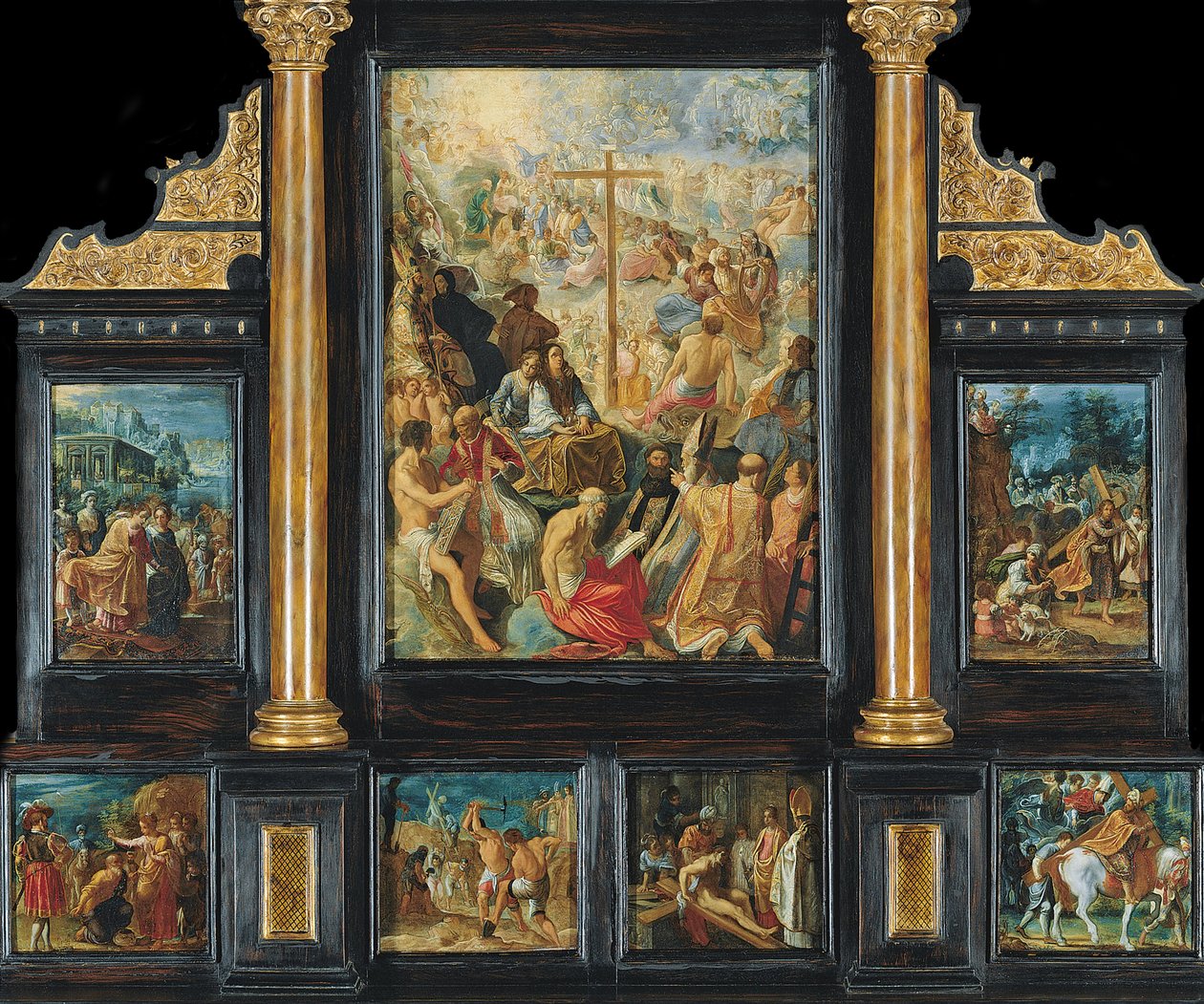 Frankfurt-altertavlen for opphøyelsen av det sanne kors av Adam Elsheimer