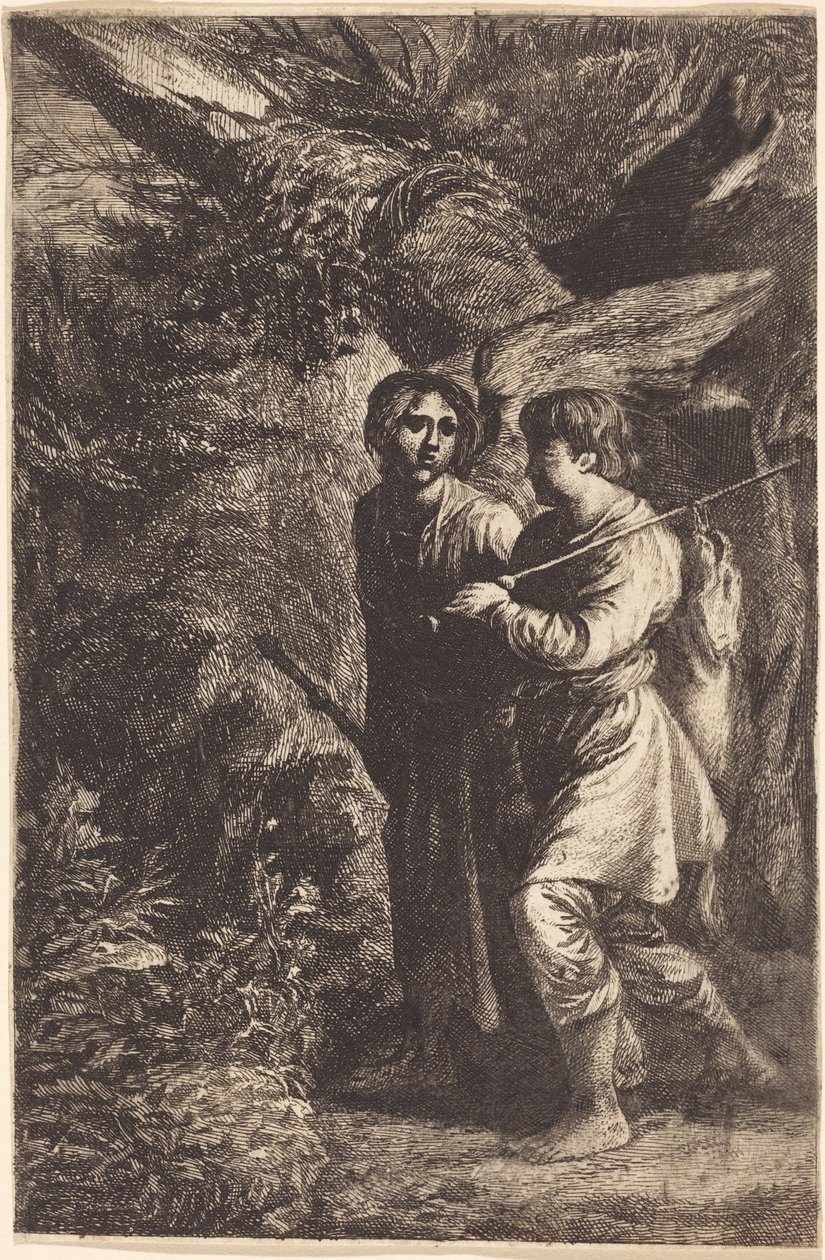 Tobias og engelen av Adam Elsheimer