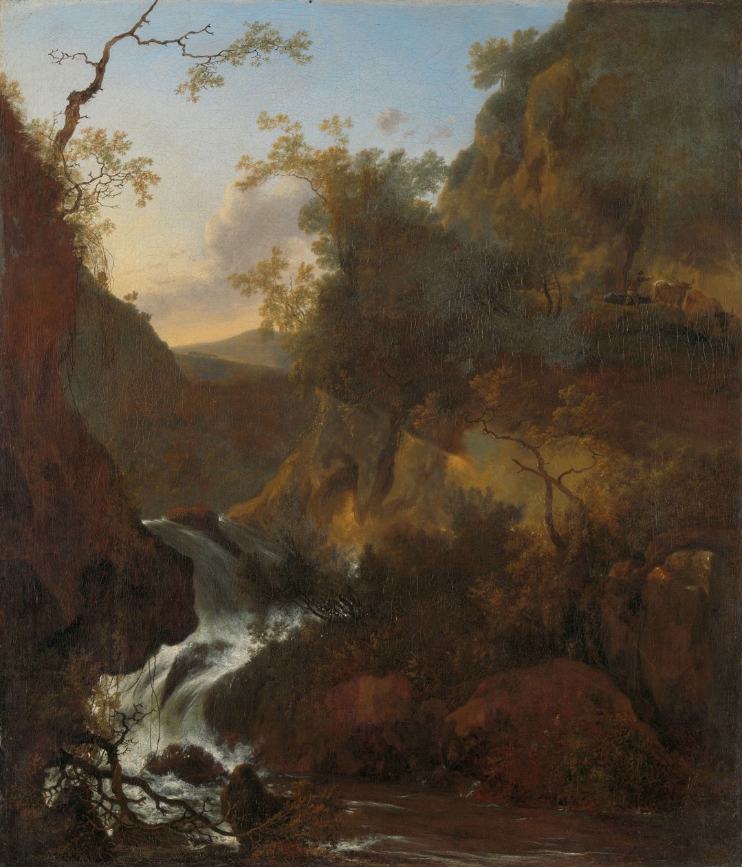 En foss av Adam Pijnacker