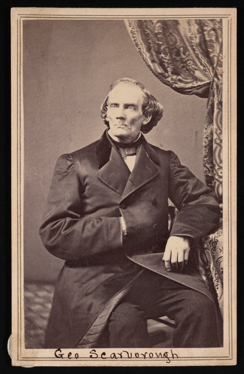 Portrett av George Scarborough, 1862-1863. av Addis and Noel