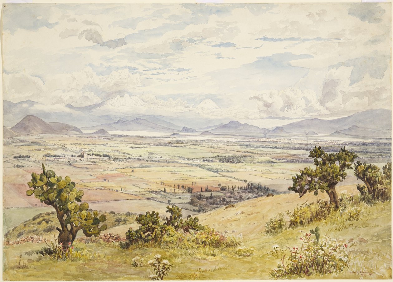 Valley of Mexico, Tlalnepantla, Mexico delstat av Adela Breton