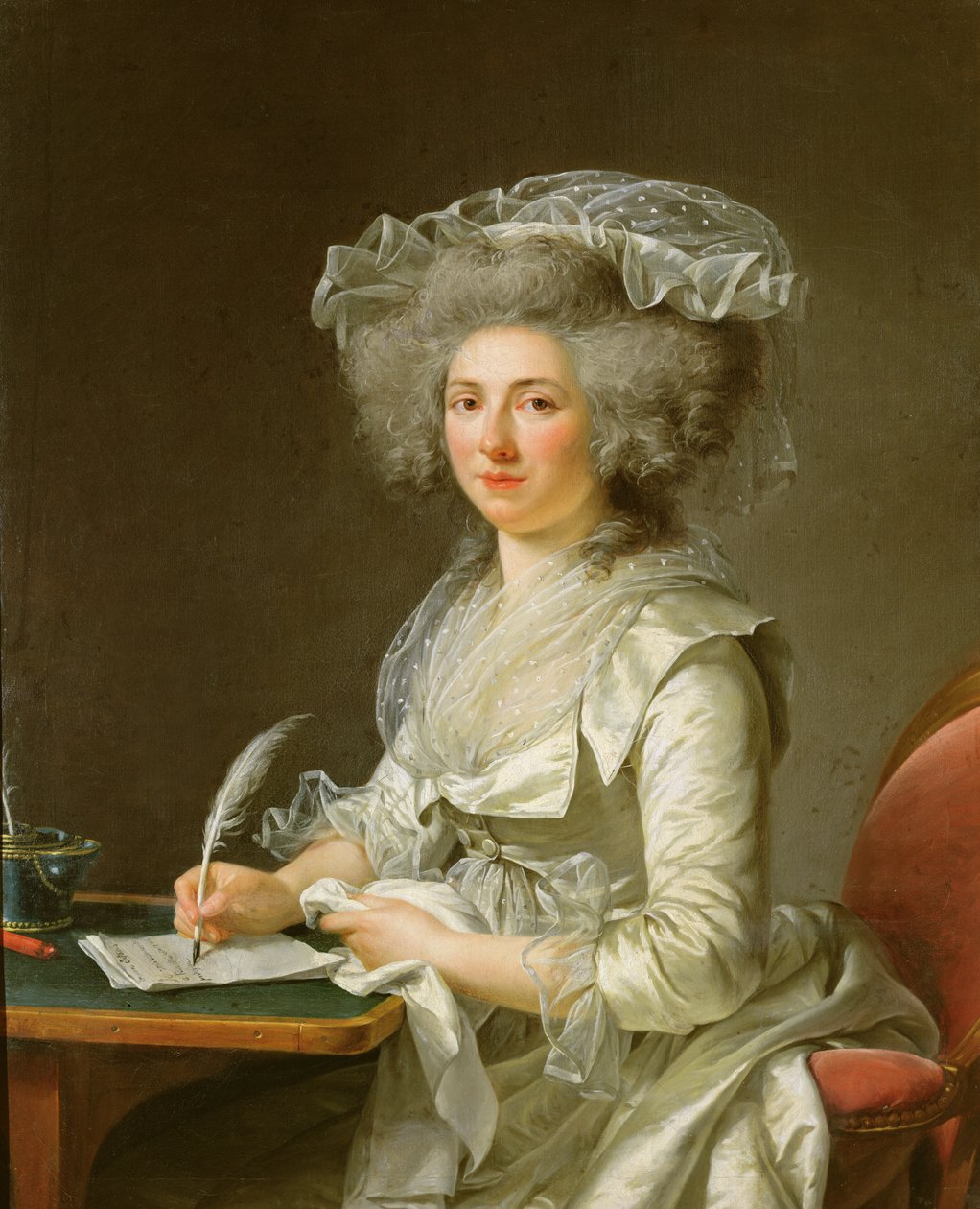 Portrett av en kvinne, ca. 1787 av Adelaide Labille Guiard