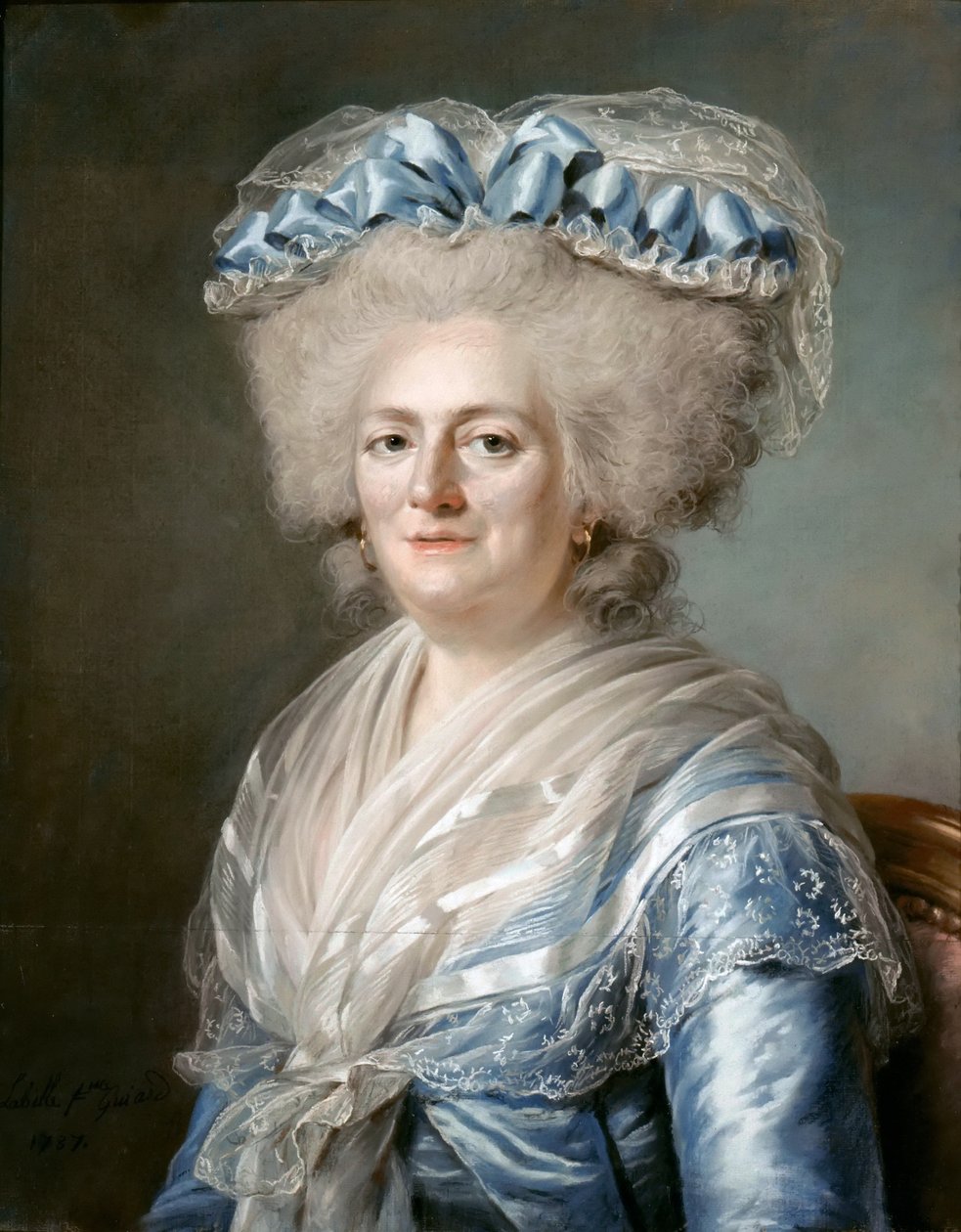 Marie Louise Therese Seier av Frankrike 1733-1799 av Adelaide Labille Guiard