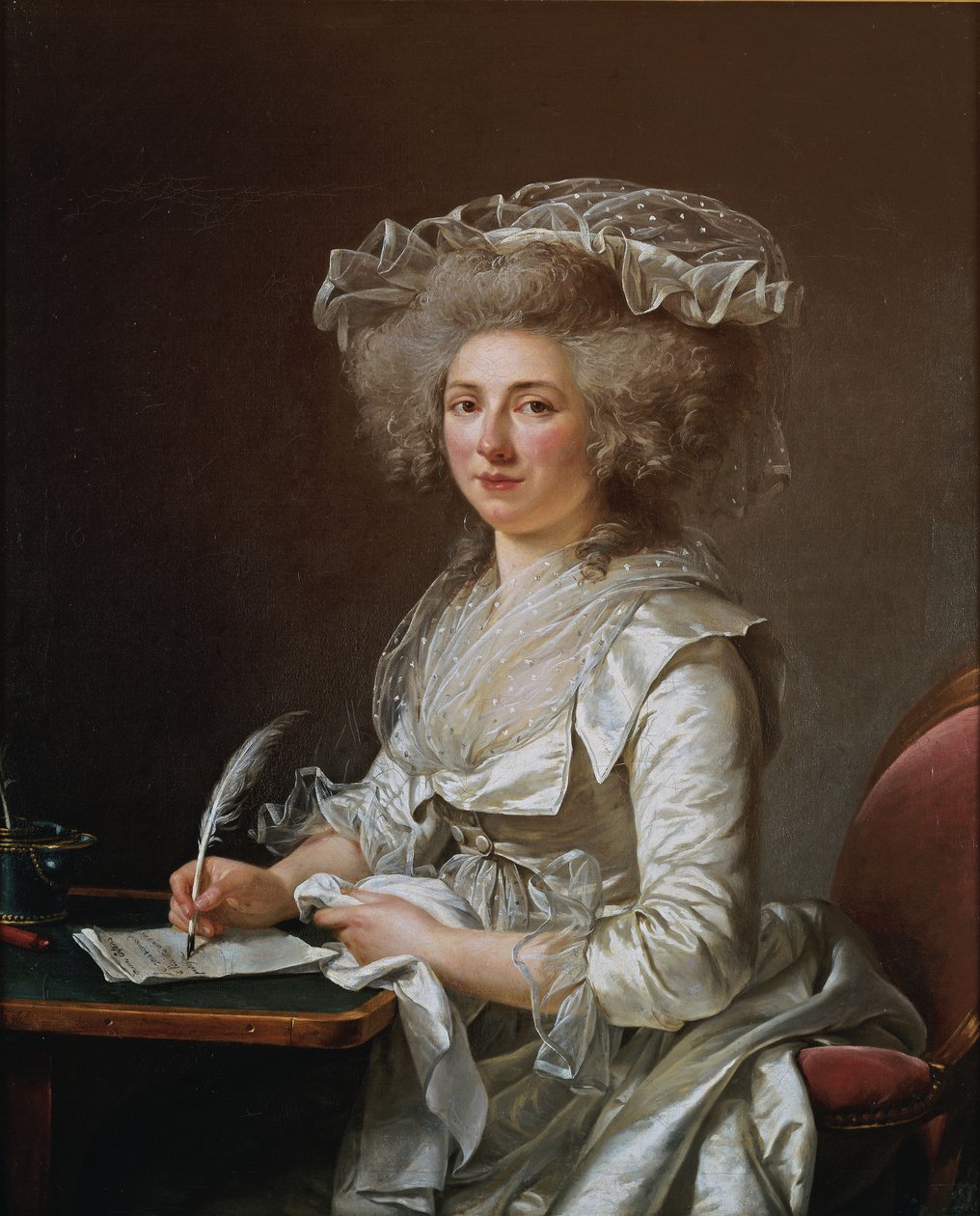 Portrett av Madame Roland av Adelaide Labille Guiard