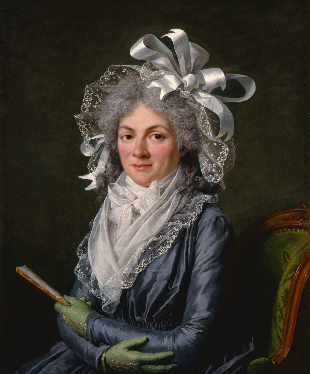 Portrett av Madame de Genlis av Adelaide Labille Guiard
