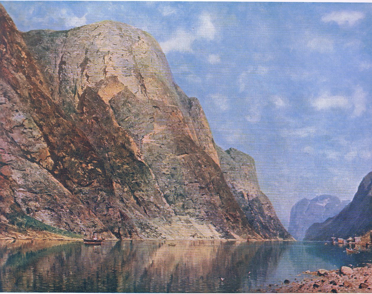Sognefjorden, Norge, Bibbys årsskrift, 1916-17 av Adelsteen Normann