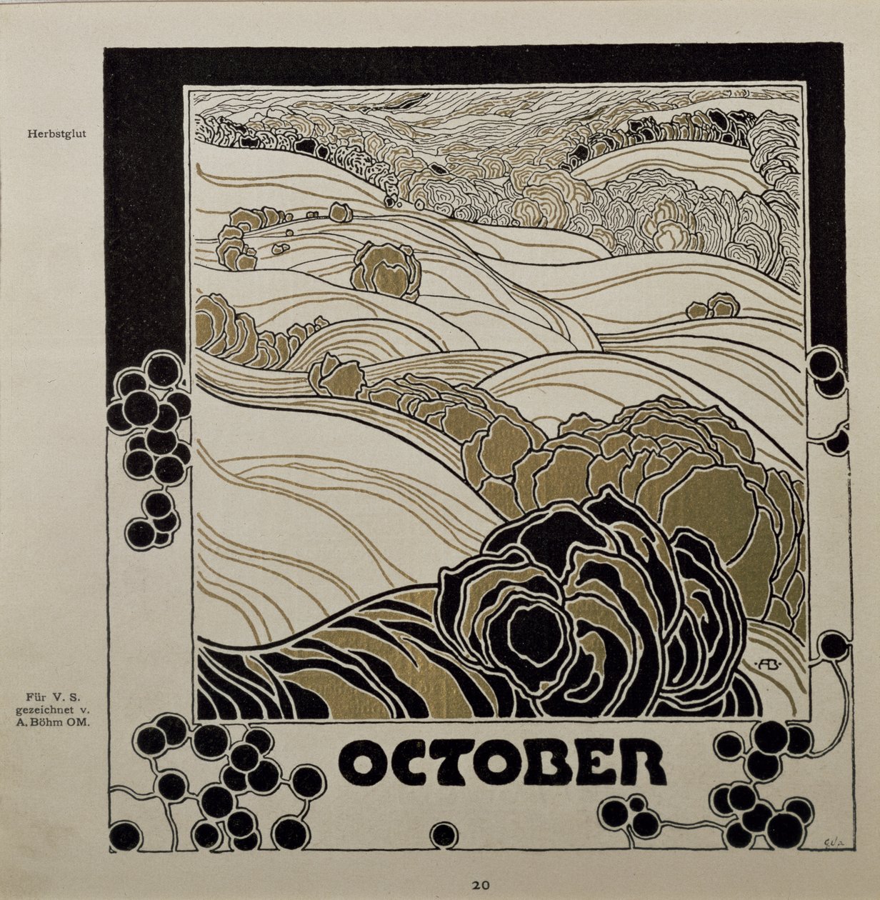 oktober 1901 av Adolf Bohm