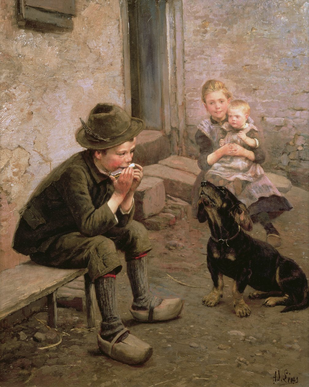 Munnorganspilleren av Adolf Lins