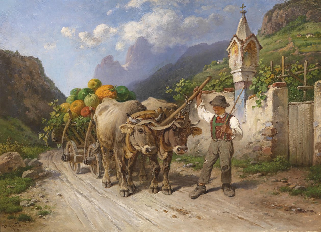 Rik høst av Adolf van der Venne