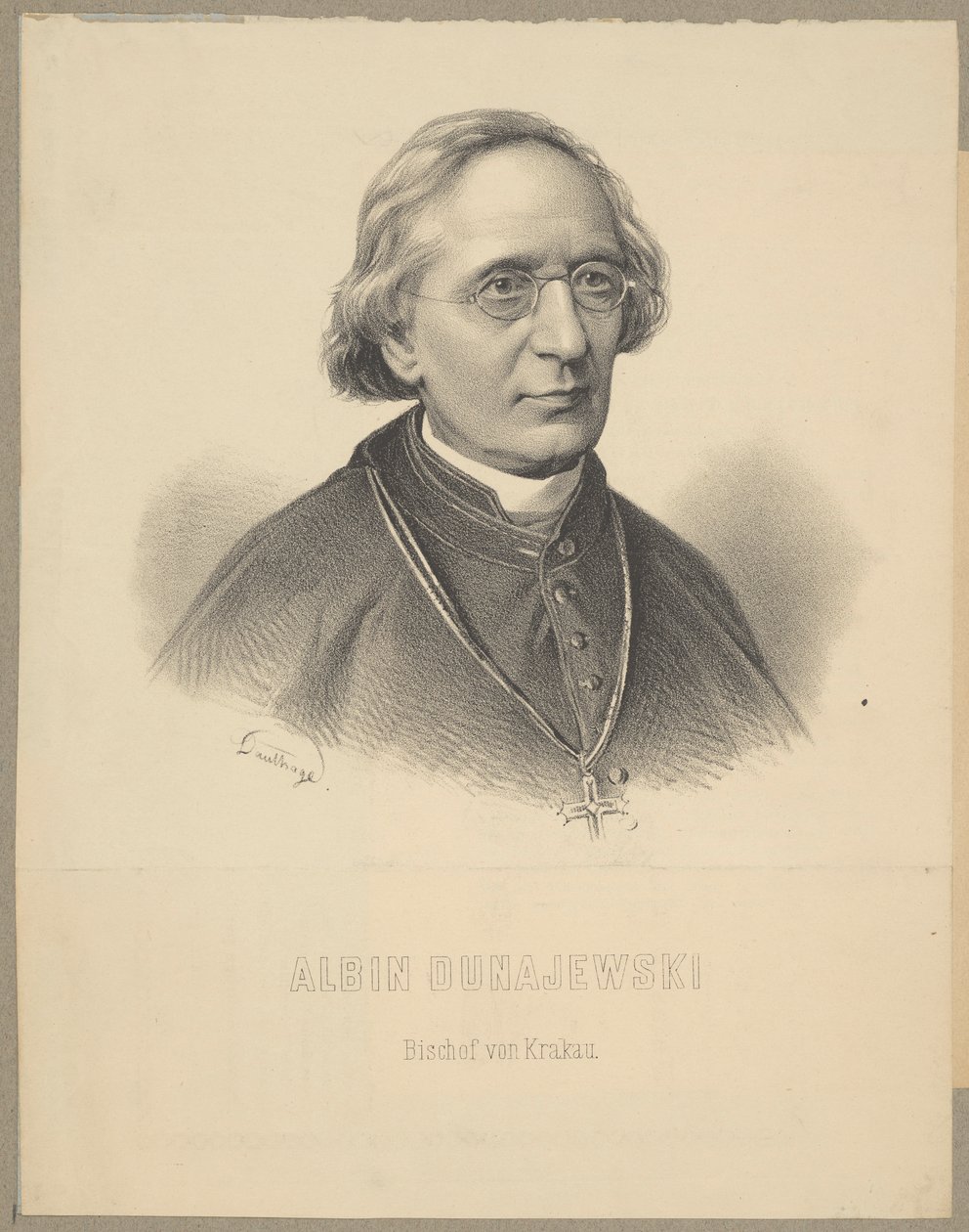 Albin Dunajewski (1817-1894), biskop av Kraków av Adolf Dauthage