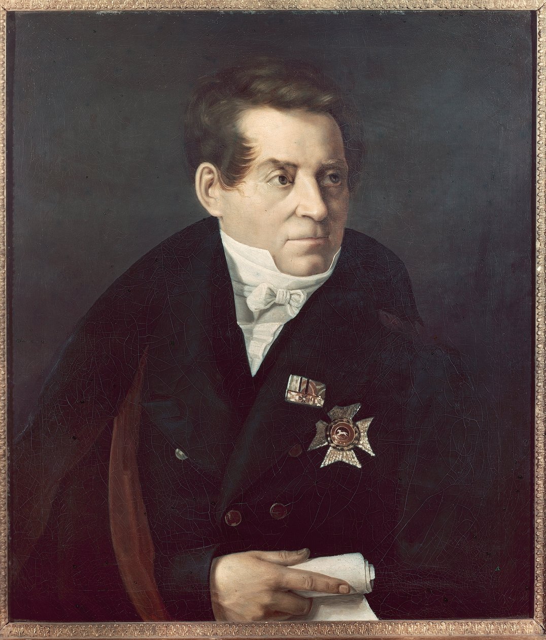 Portrett av August Wilhelm von Schlegel av Adolf Hohneck