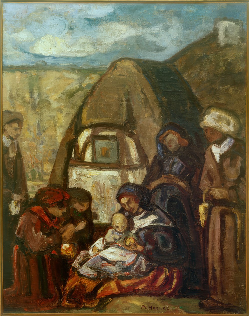 tilbedelse av Adolf Holzel