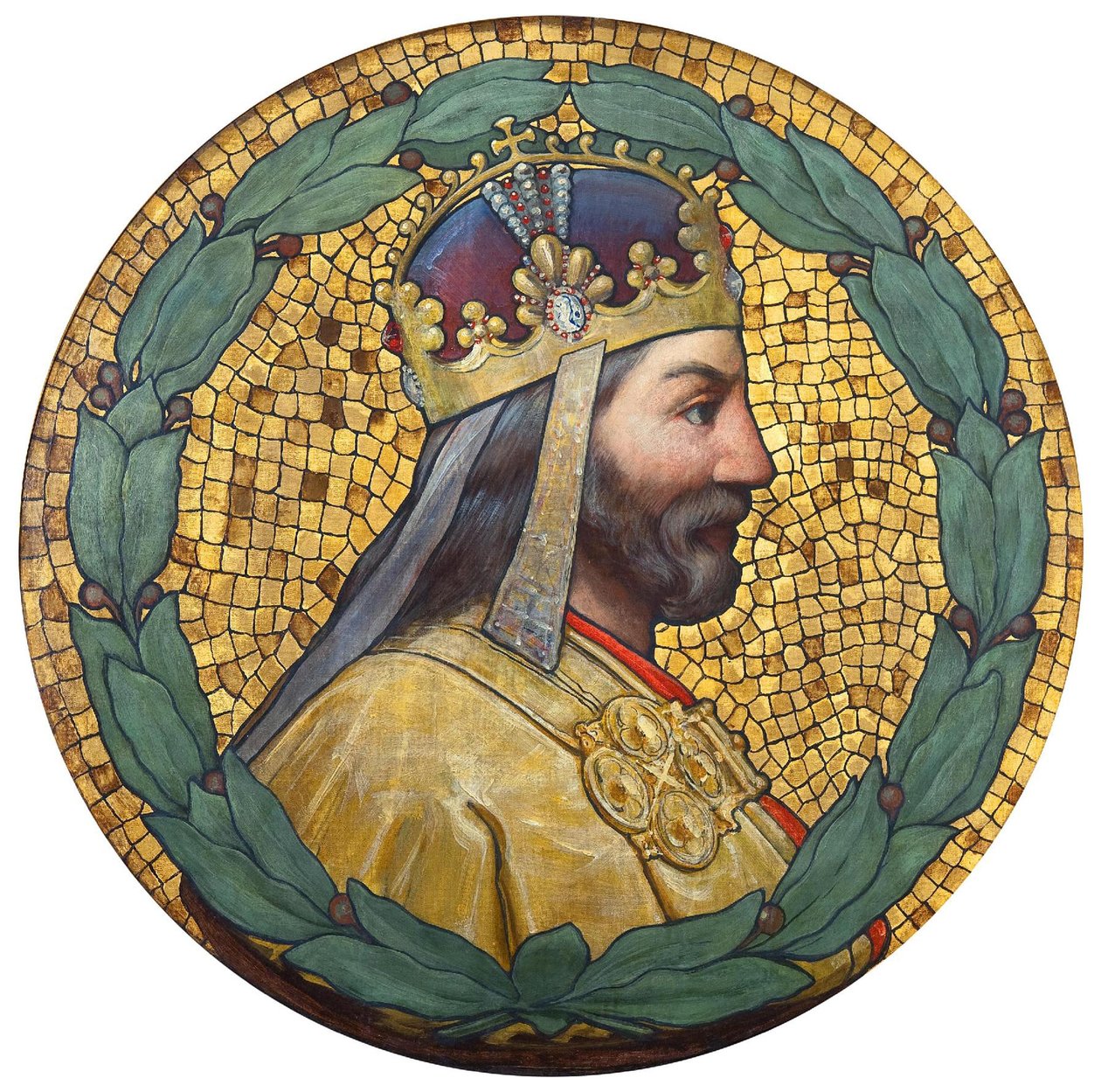 Charles IV, 1900 av Adolf Liebscher