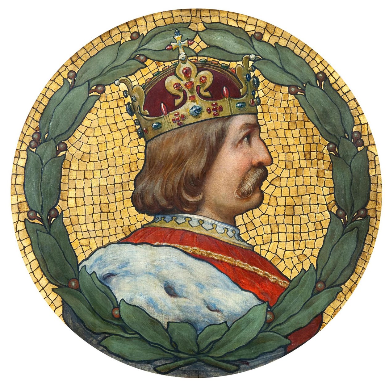 George av Podebrady, 1900 av Adolf Liebscher