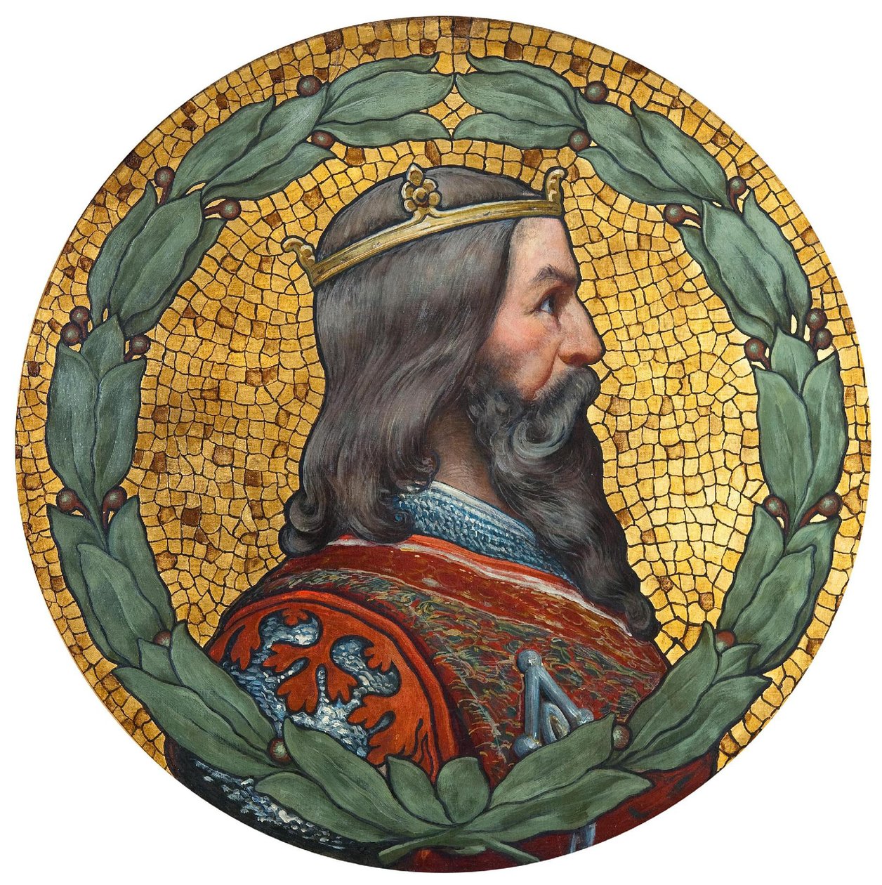 Johannes av Böhmen, 1900 av Adolf Liebscher
