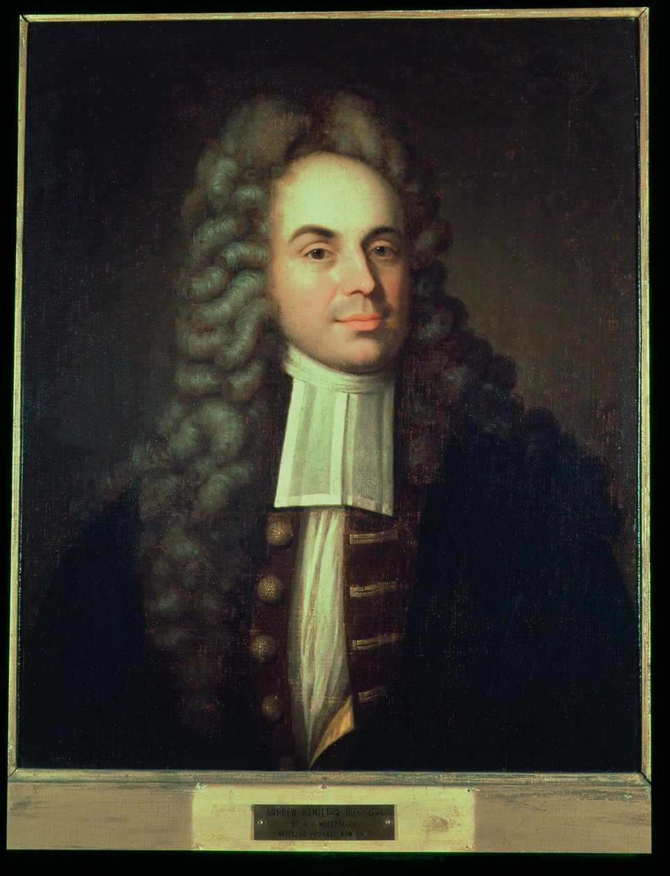 Andrew Hamilton (ca. 1676-1741) 1808 av Adolf Ulrich Wertmuller
