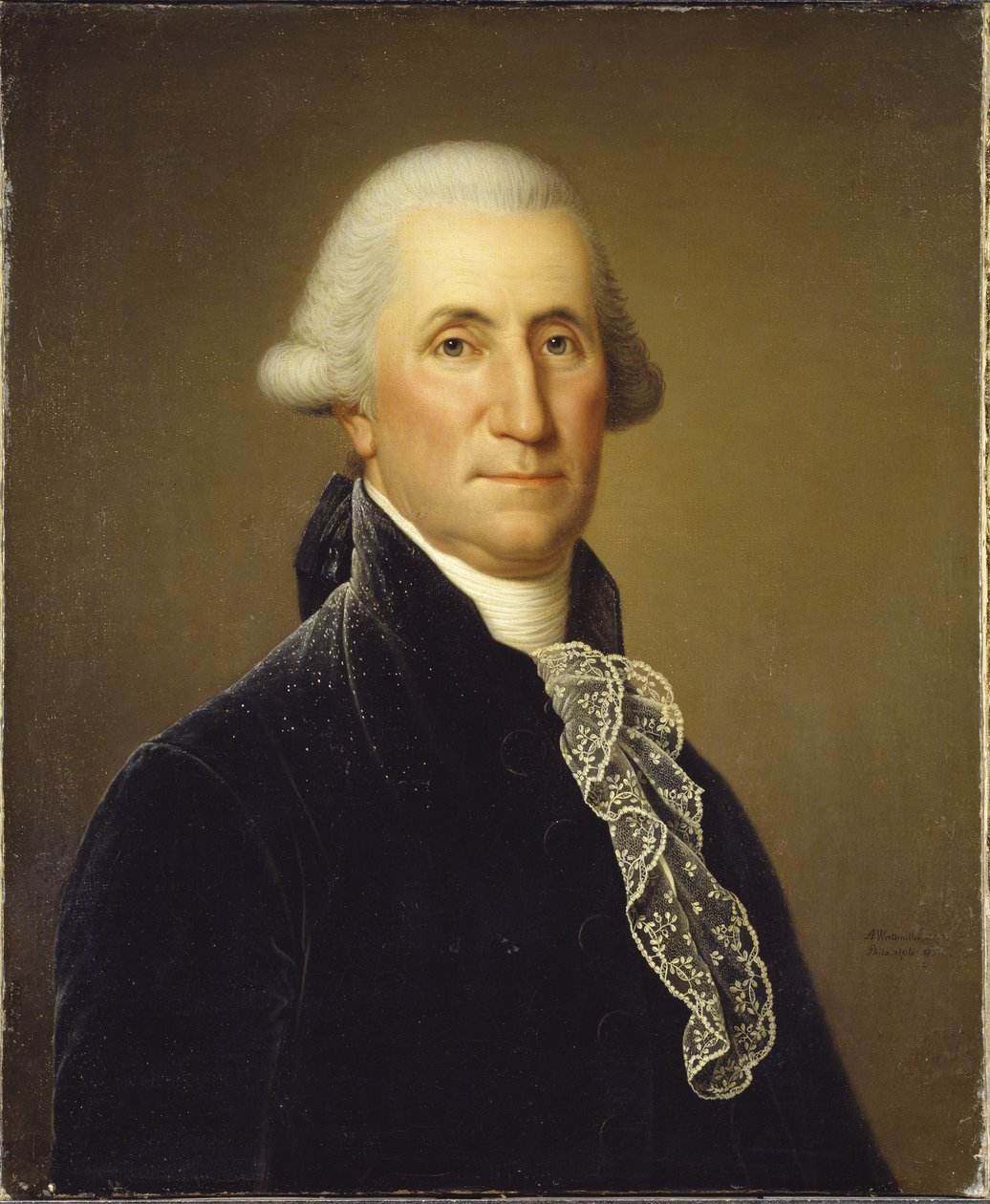 Portrett av George Washington av Adolf Ulrich Wertmuller