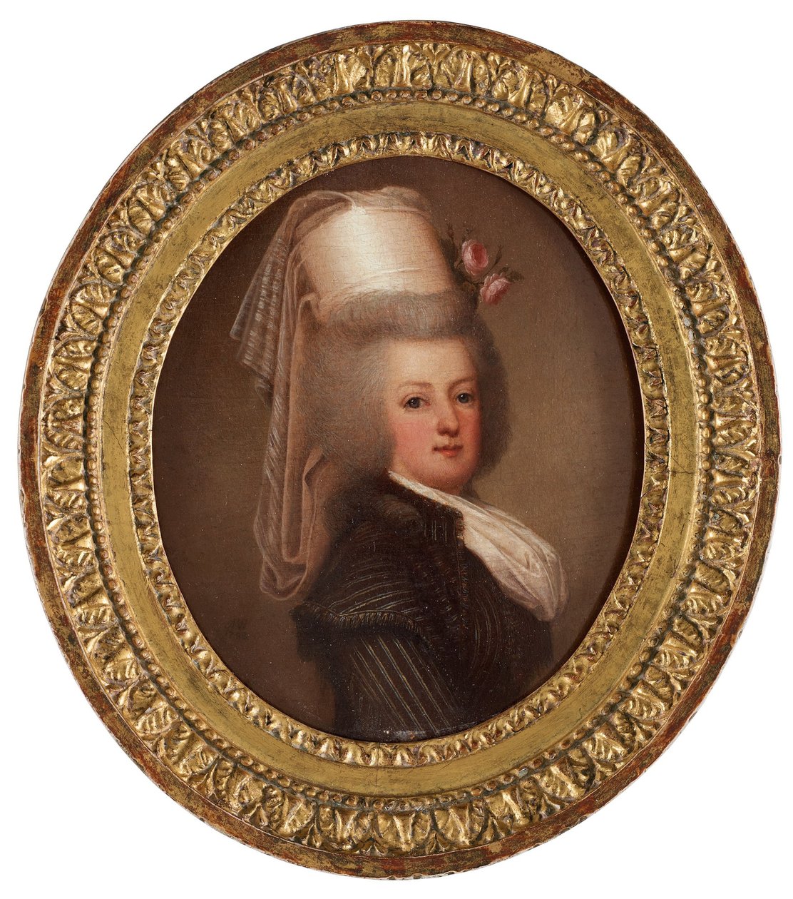 Portrett av dronning Marie Antoinette av Frankrike 1755-1793, 1789 av Adolf Ulrich Wertmuller