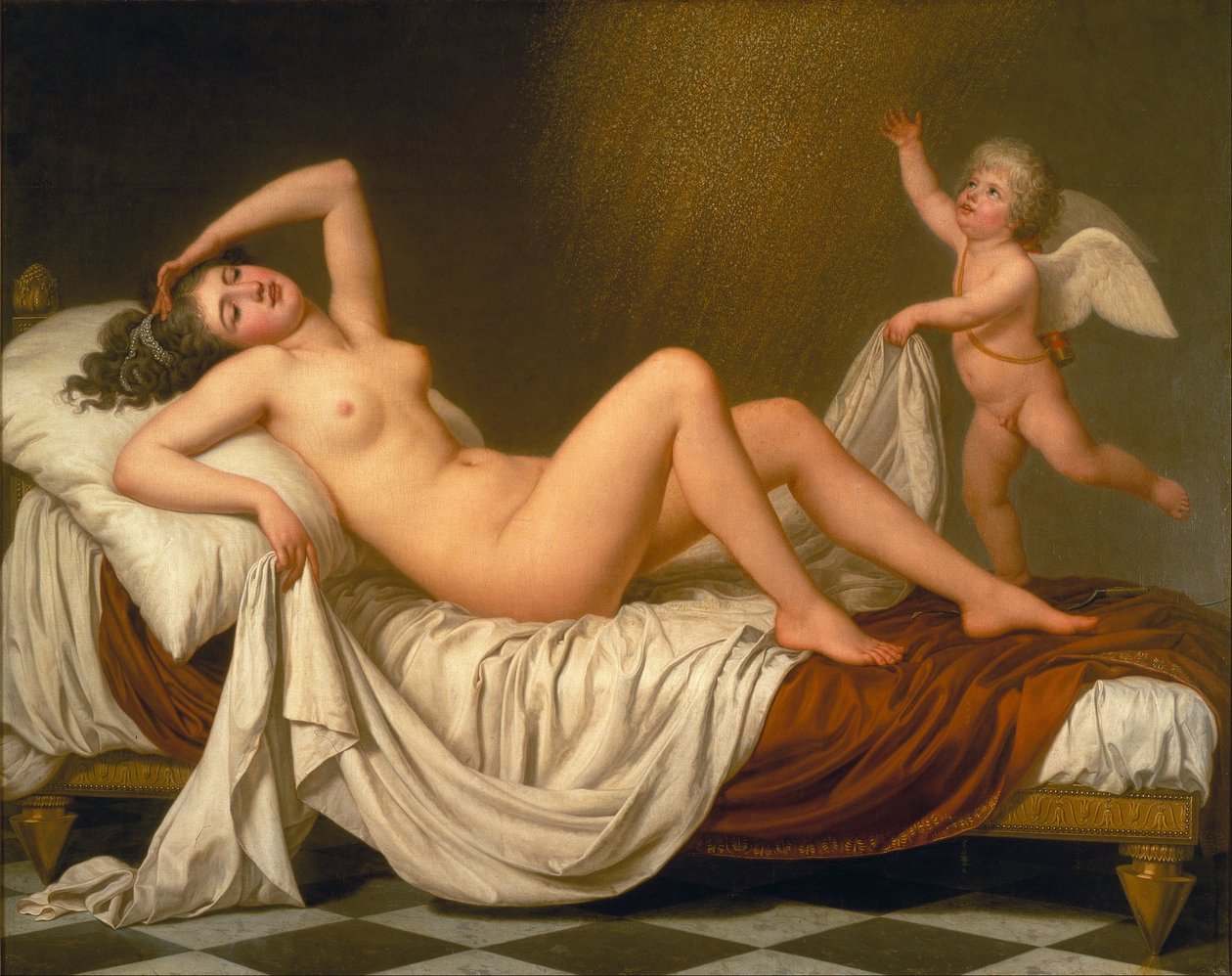 Danaë og gulldusjen av Adolf Ulrik Wertmüller
