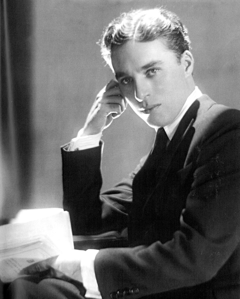 Portrett av Charlie Chaplin av Adolf de Meyer