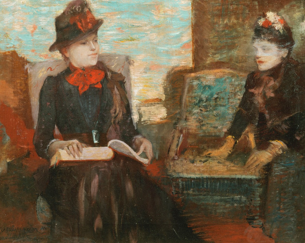 Portrett av frk av Adolfo Guiard y Larrauri
