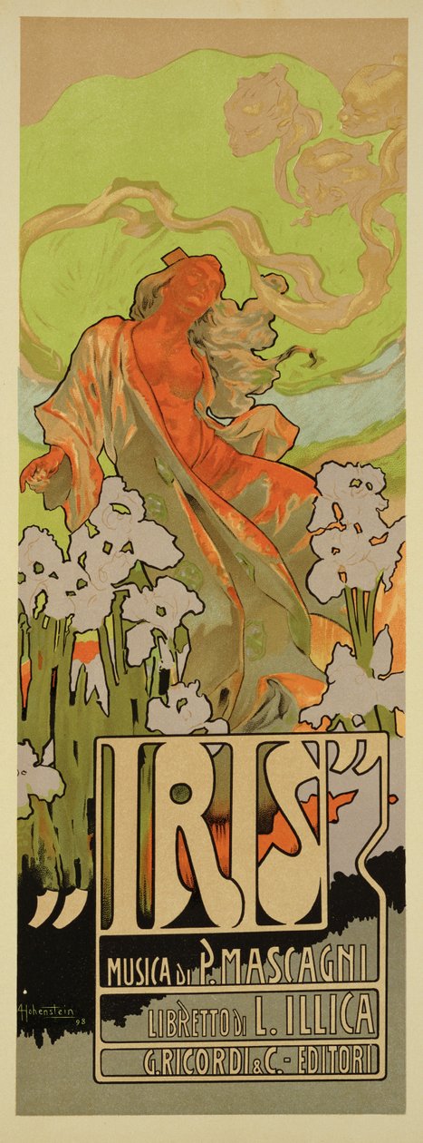 Cover av partitur og libretto av operaen 