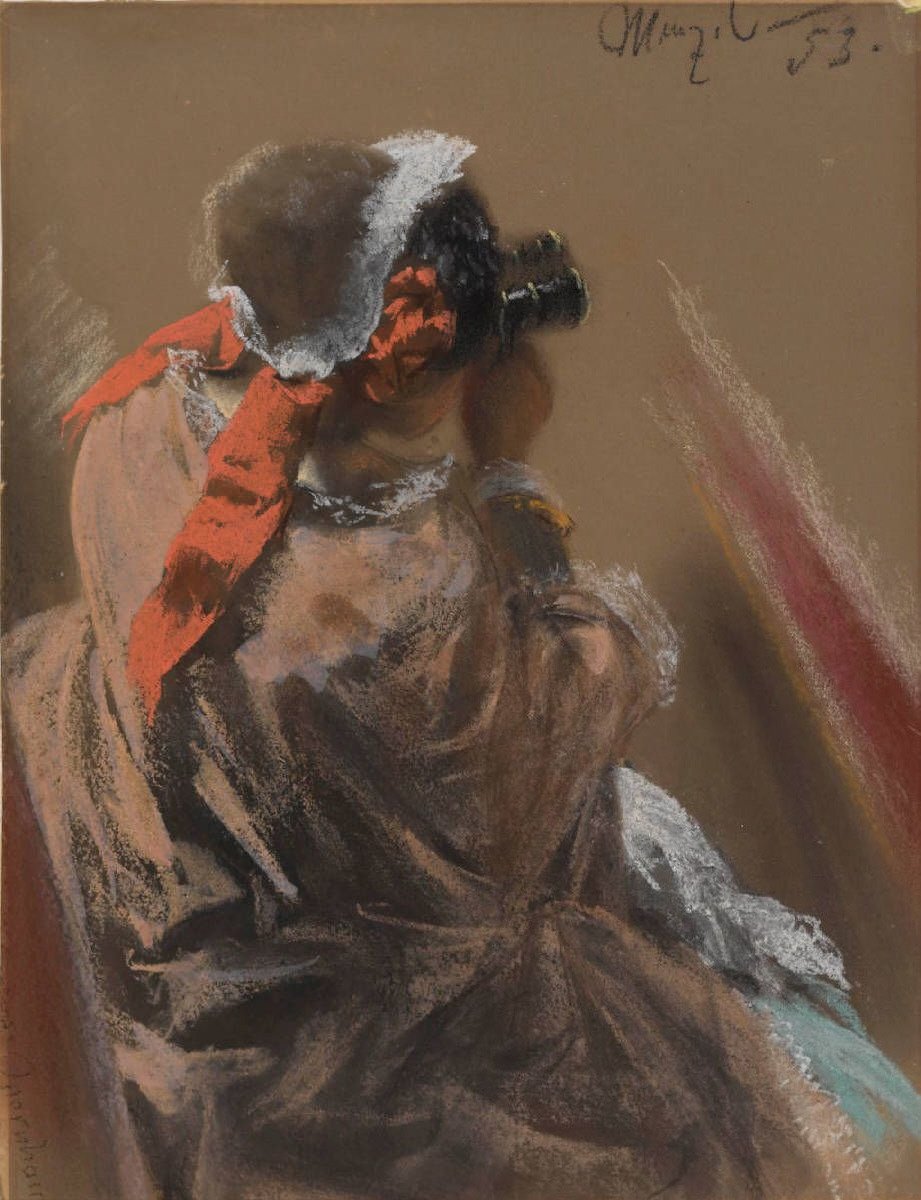 Opera Ball Study av Adolph Menzel