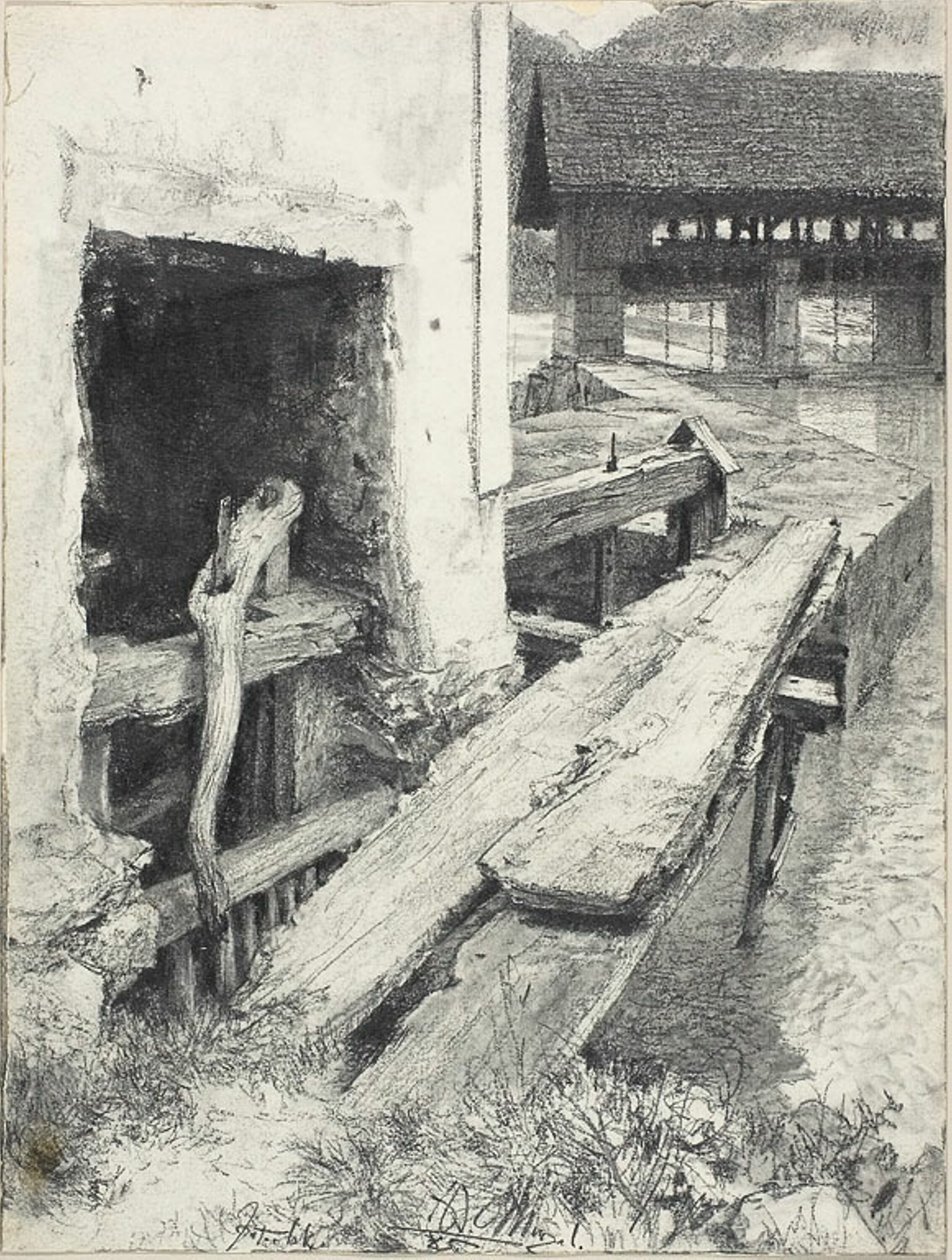 Sluse av Adolph Menzel