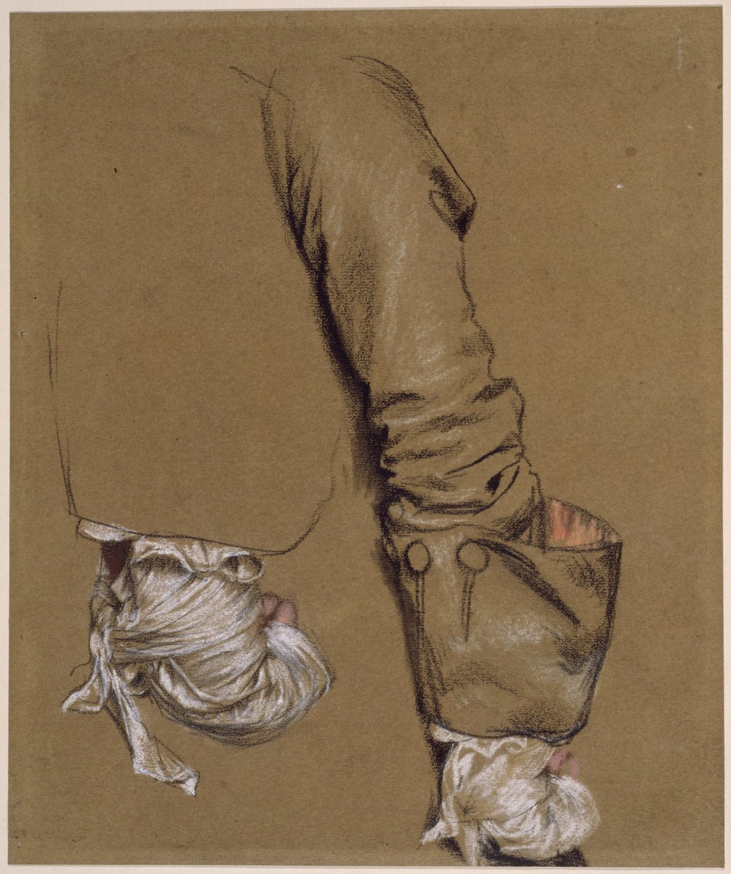 Arm og bandasjert hånd av Adolph Menzel
