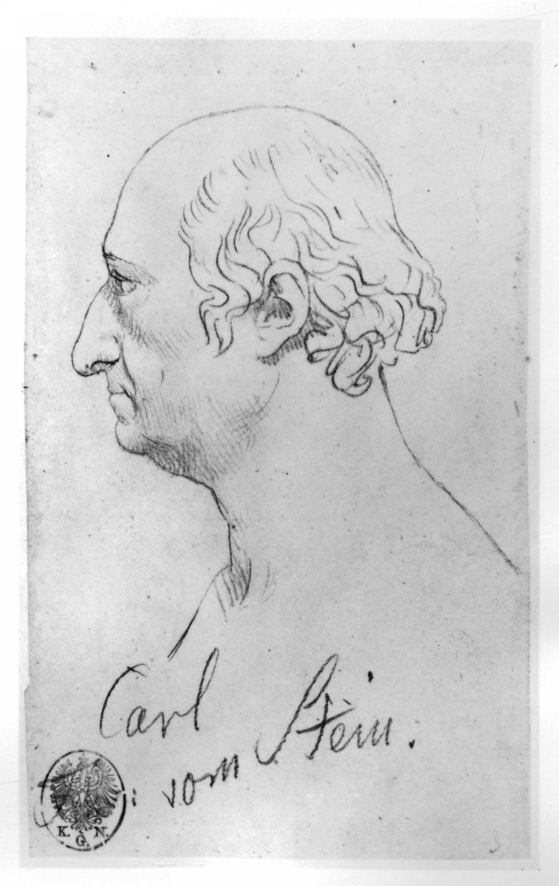 Carl vom Stein av Adolph Menzel