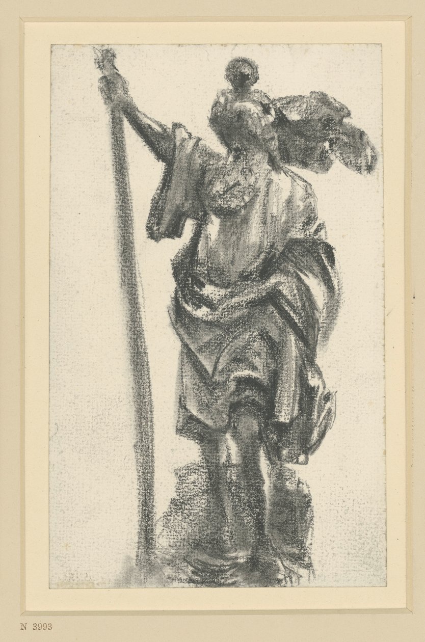 Christophorus, apostelmesteren fra Freiberg, i Dresden av Adolph Menzel