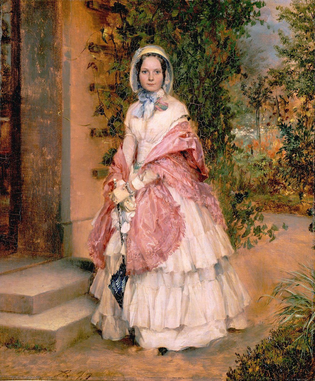 Clara Ilgner (senere fru Schmidt von Knobelsdorff) av Adolph Menzel