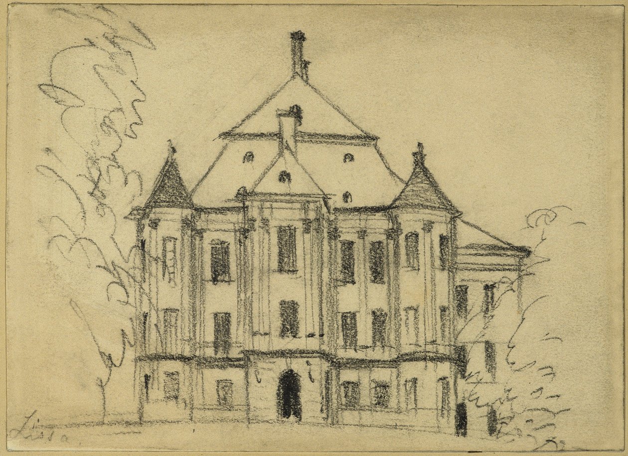 Slottet i Lissa av Adolph Menzel