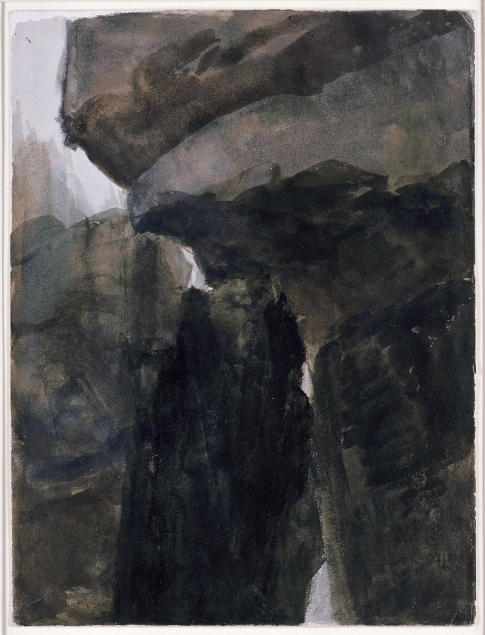 Bergart (Sächsische Schweiz) av Adolph Menzel