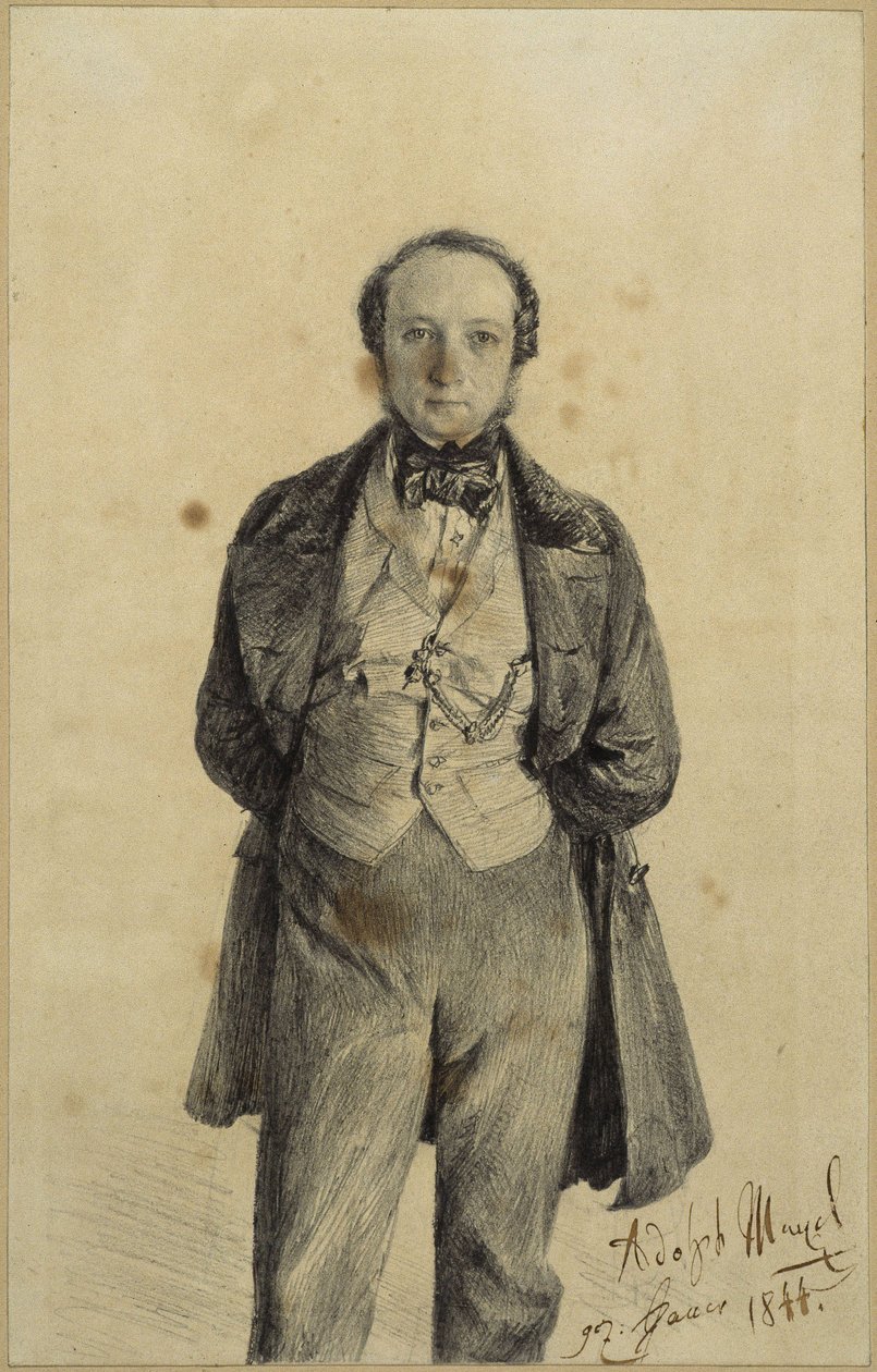Lagmannsrettsråd Karl Martini av Adolph Menzel