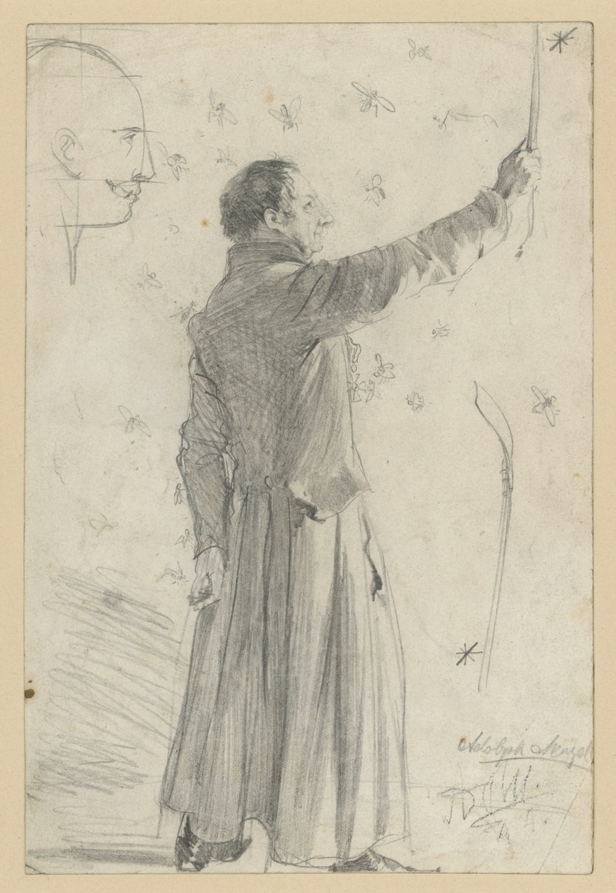 Lagmann Karl Martini av Adolph Menzel