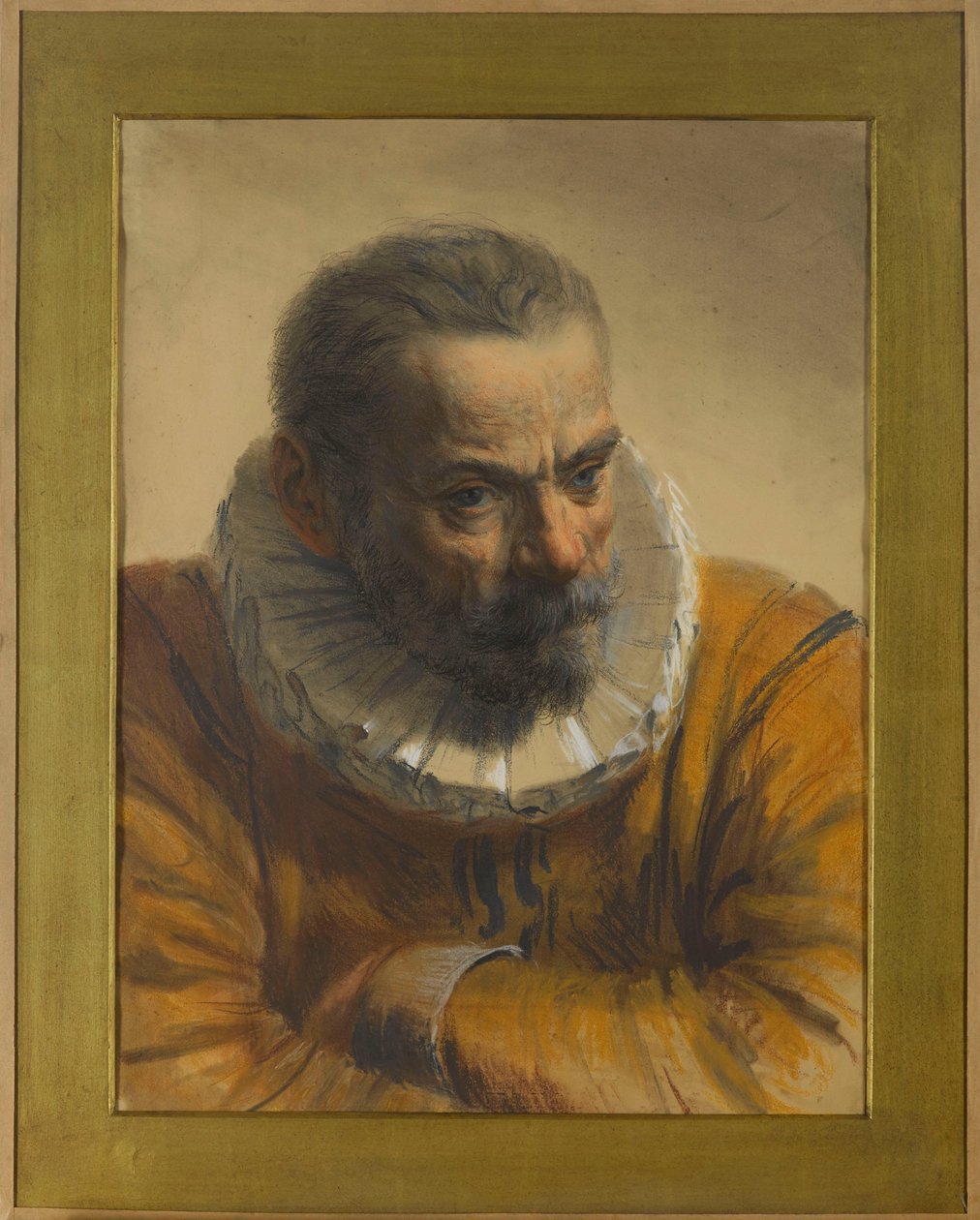 Mann i renessansedrakt av Adolph Menzel
