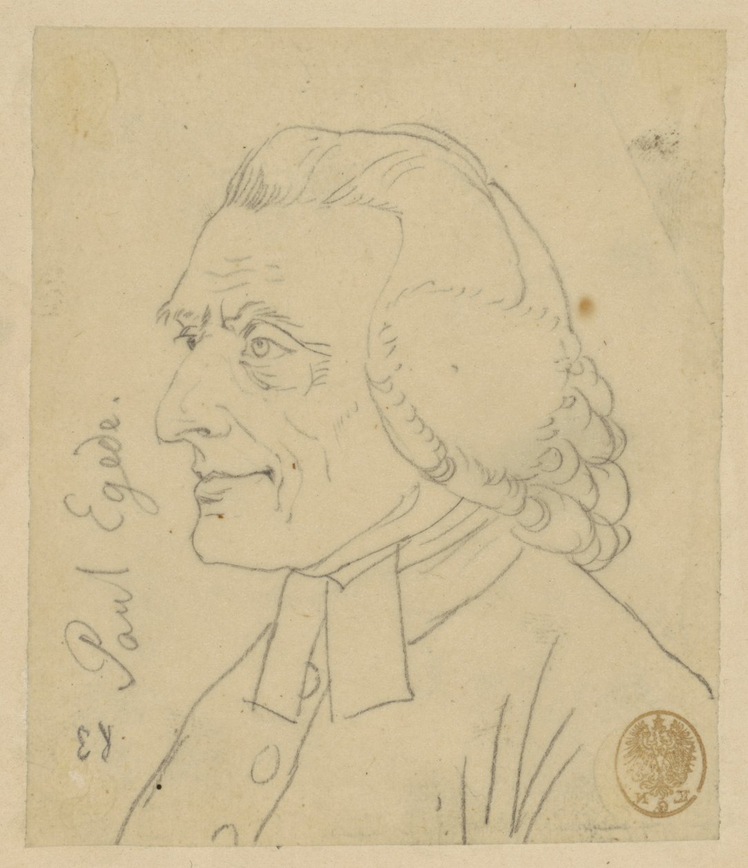 Paul Egede. Prest av Adolph Menzel