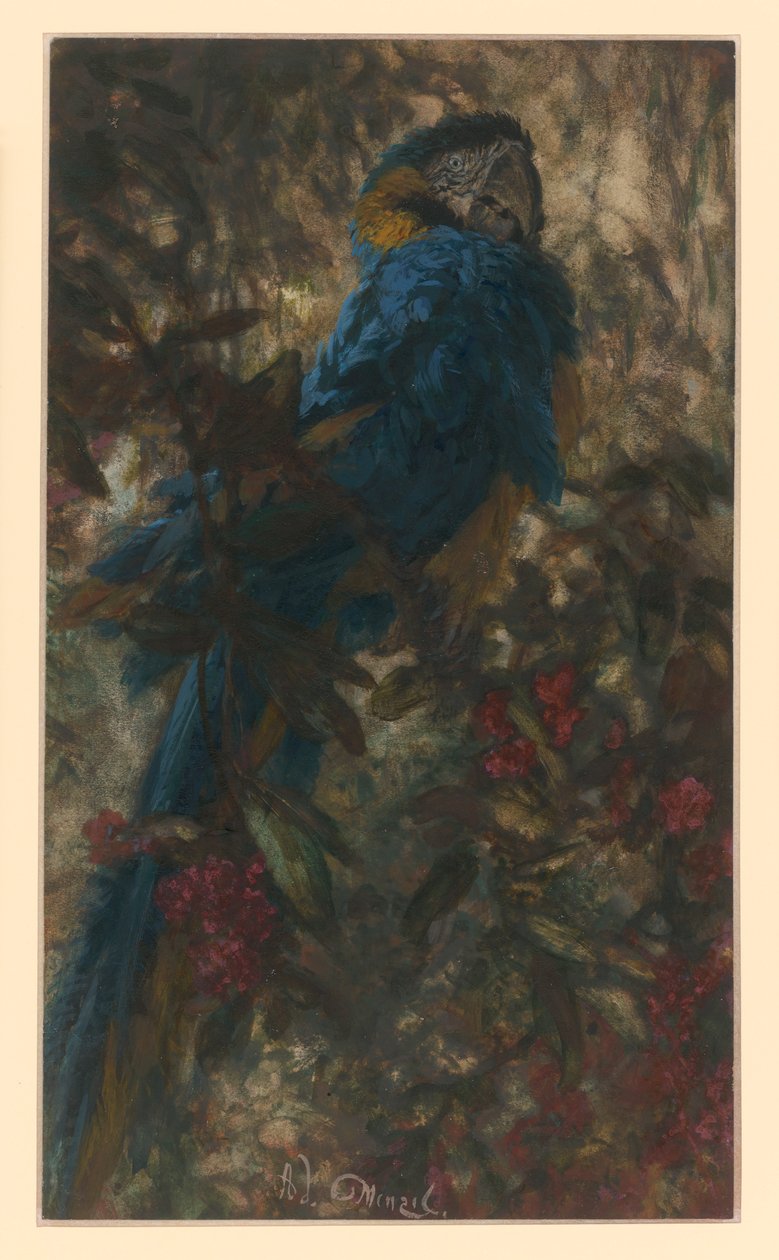 Søt frihet. Fra «Barnealbumet» av Adolph Menzel