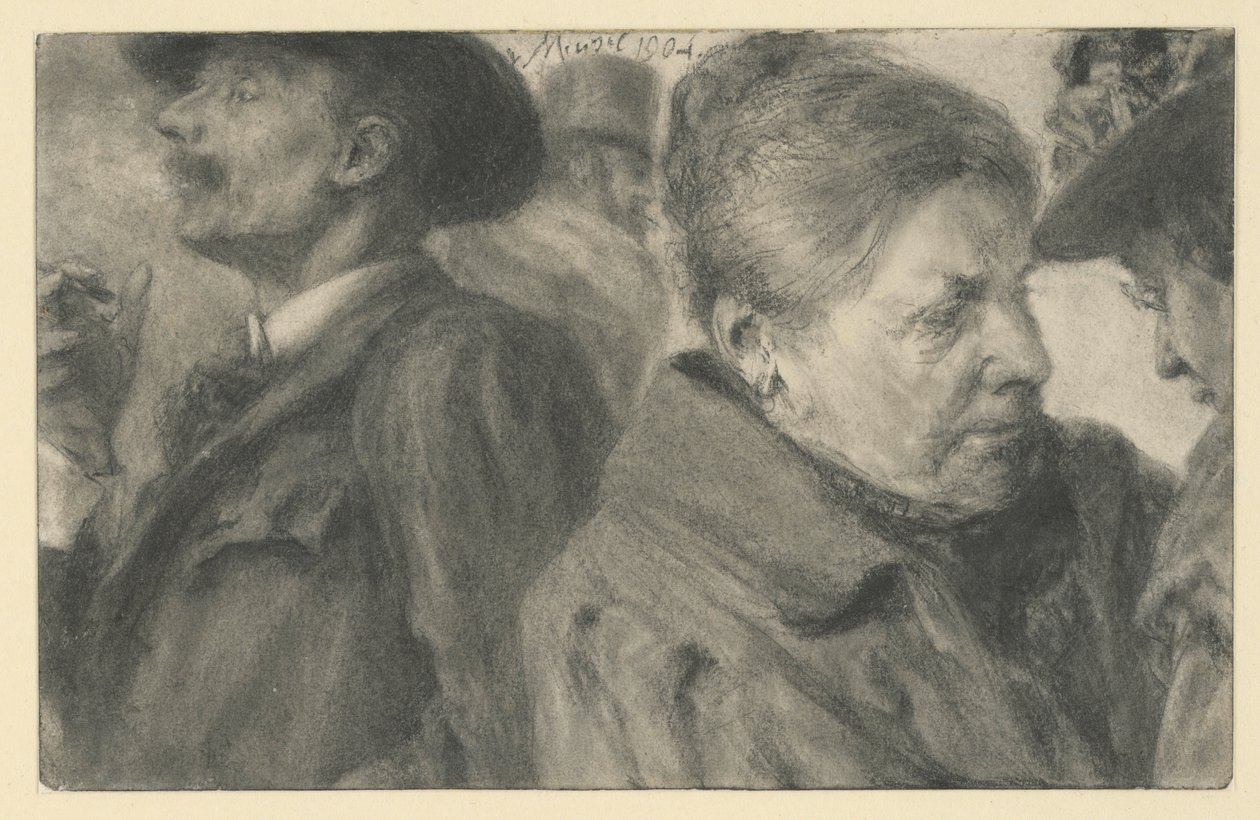 Fire hoder av Adolph Menzel