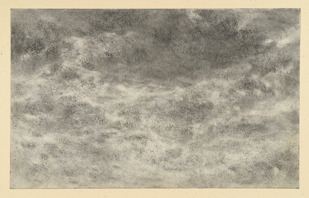 Skystudie av Adolph Menzel