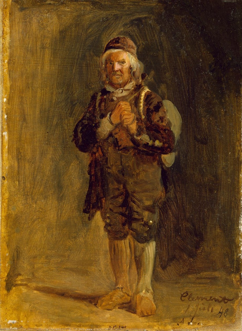 Clement Ringnæs fra Sigdal av Adolph Tidemand
